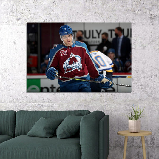 Devon Toews Famous USA Hockey Player Poster North America Hockey HD Photo Print - xonomax