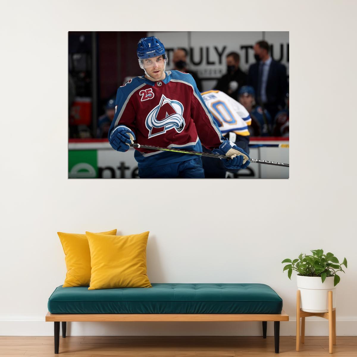 Devon Toews Famous USA Hockey Player Poster North America Hockey HD Photo Print - xonomax