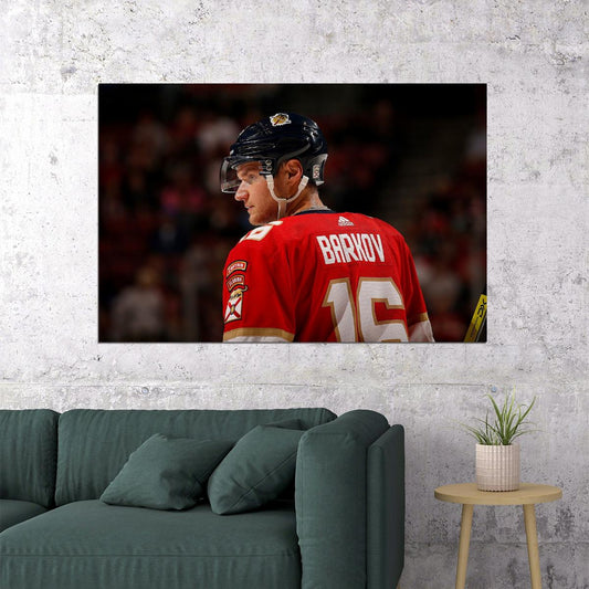 Aleksander Barkov Famous USA Hockey Player Poster North America Hockey HD Photo Print - xonomax