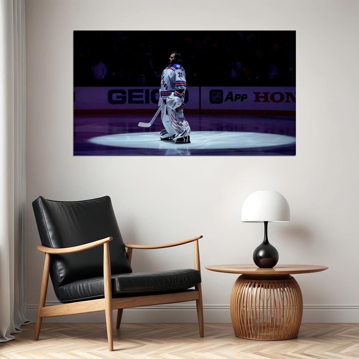 Igor Shesterkin Famous USA Hockey Player Poster North America Hockey HD Photo Print