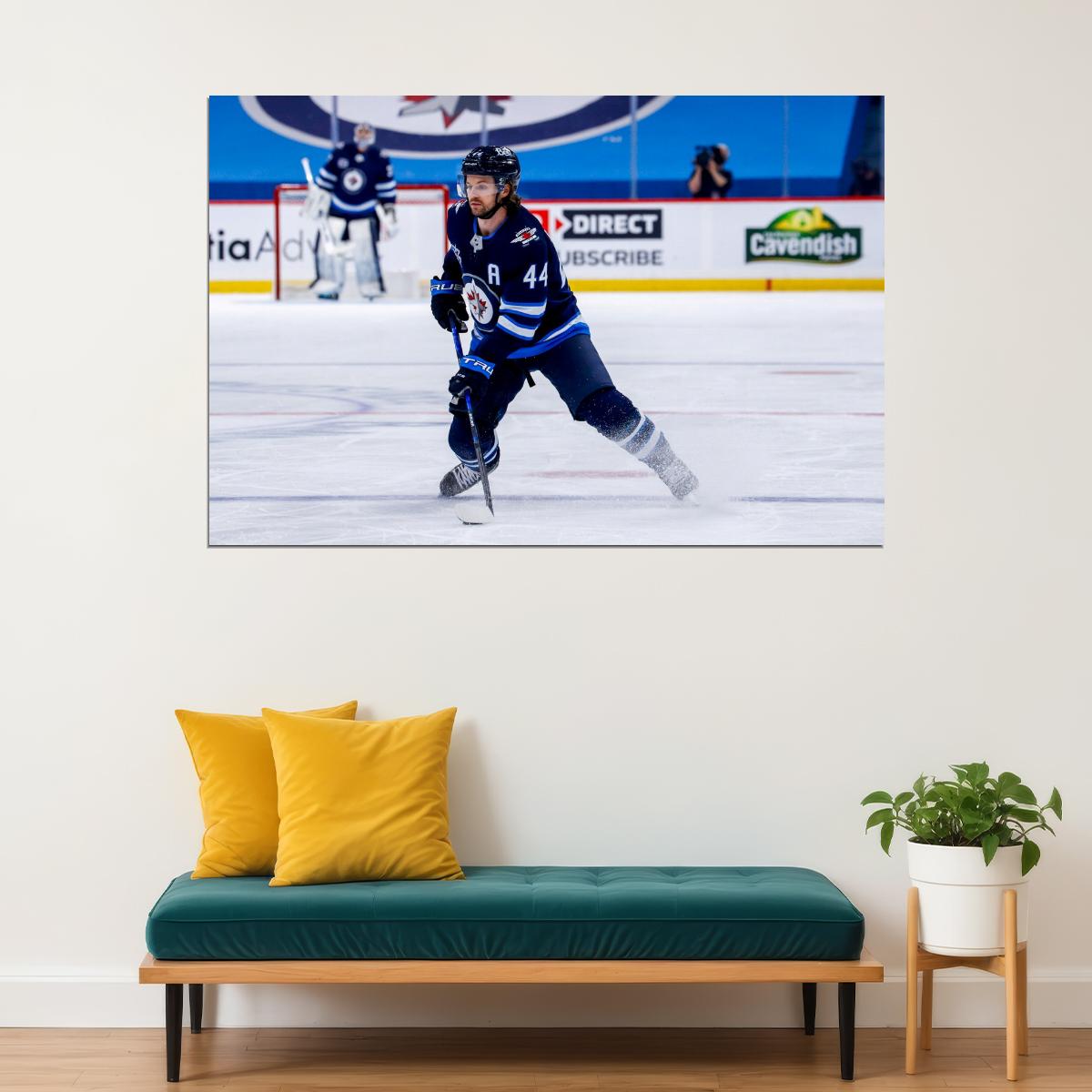Josh Morrissey Famous USA Hockey Player Poster North America Hockey HD Photo Print