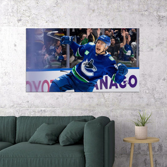 Thatcher Demko Victory Famous USA Hockey Player Poster North America Hockey HD Photo Print - xonomax