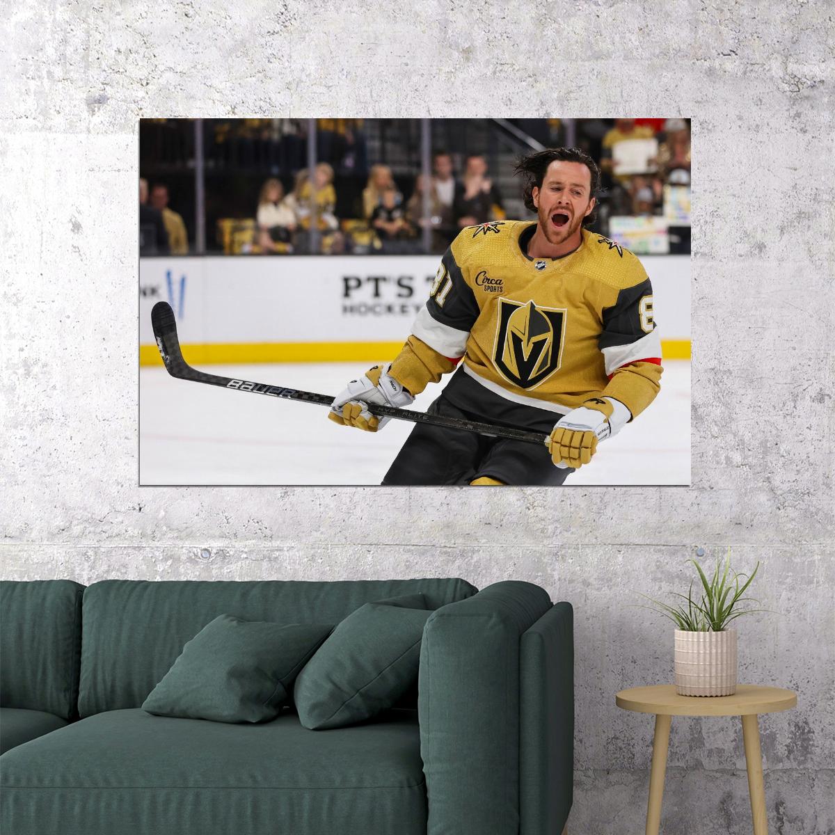 Jonathan Marchessault Famous USA Hockey Player Poster North America Hockey HD Photo Print