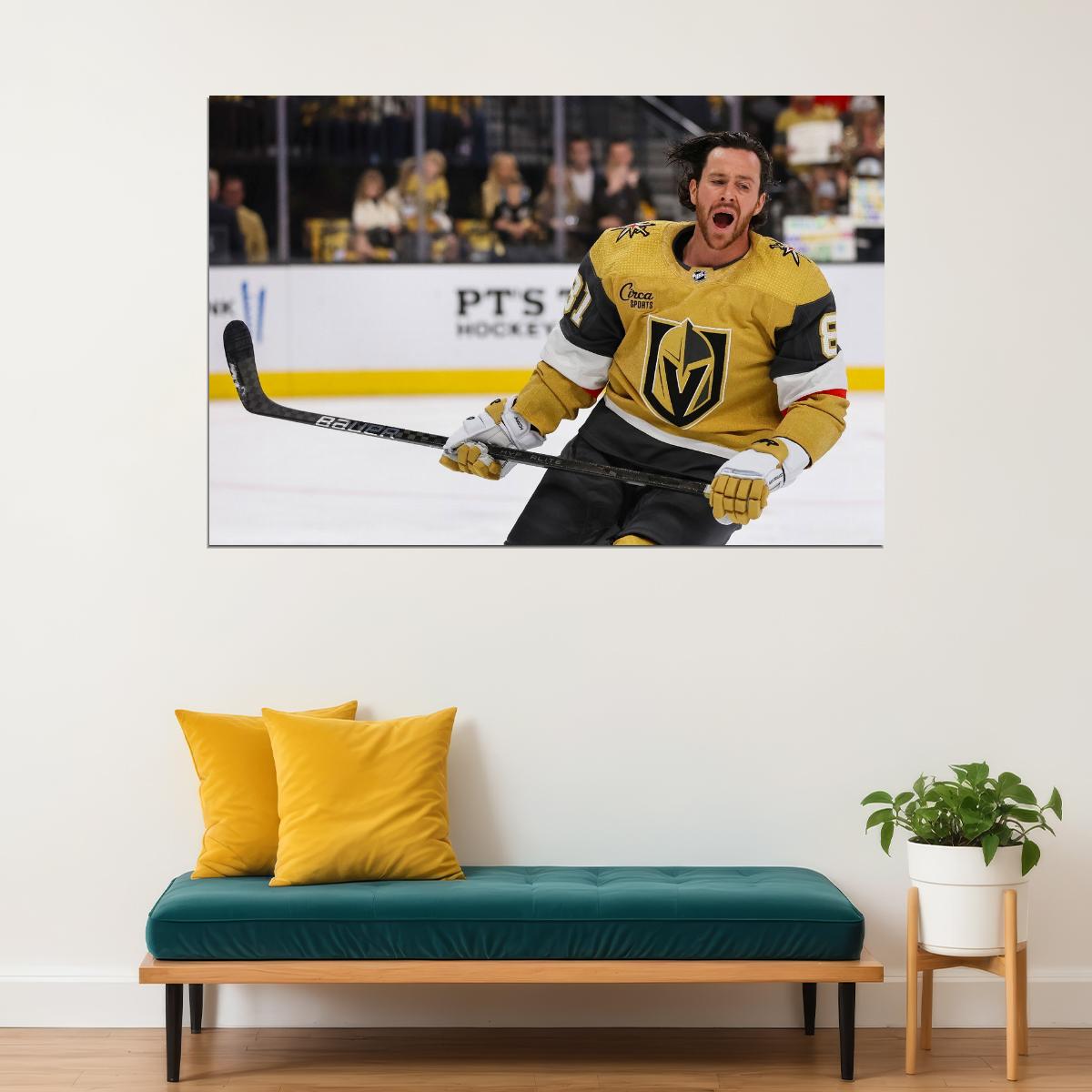 Jonathan Marchessault Famous USA Hockey Player Poster North America Hockey HD Photo Print