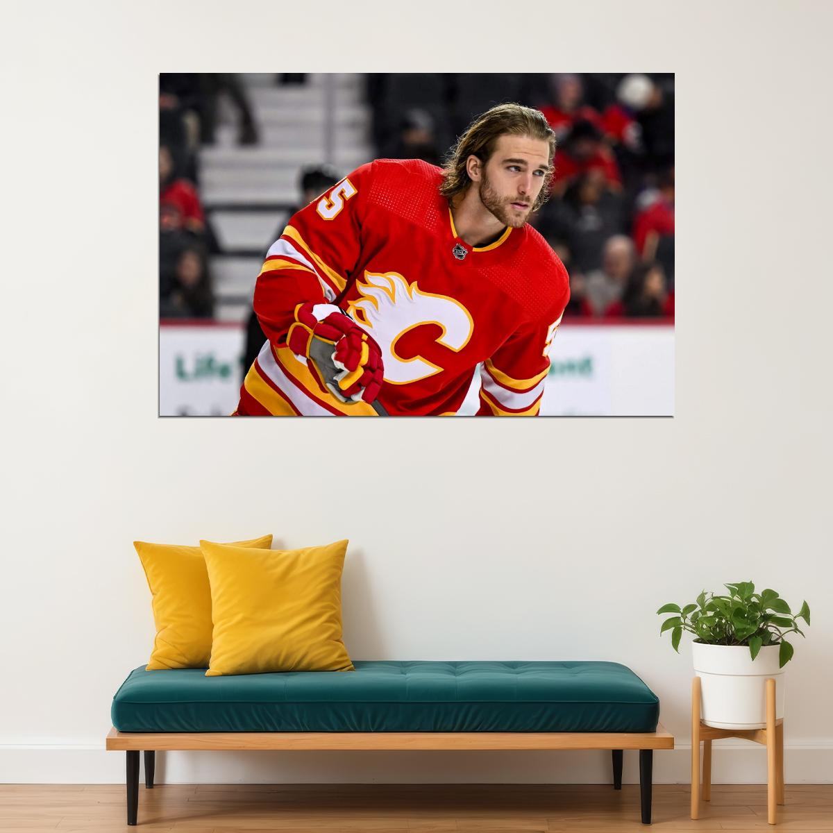 Noah Hanifin Famous USA Hockey Player Poster North America Hockey HD Photo Print - xonomax