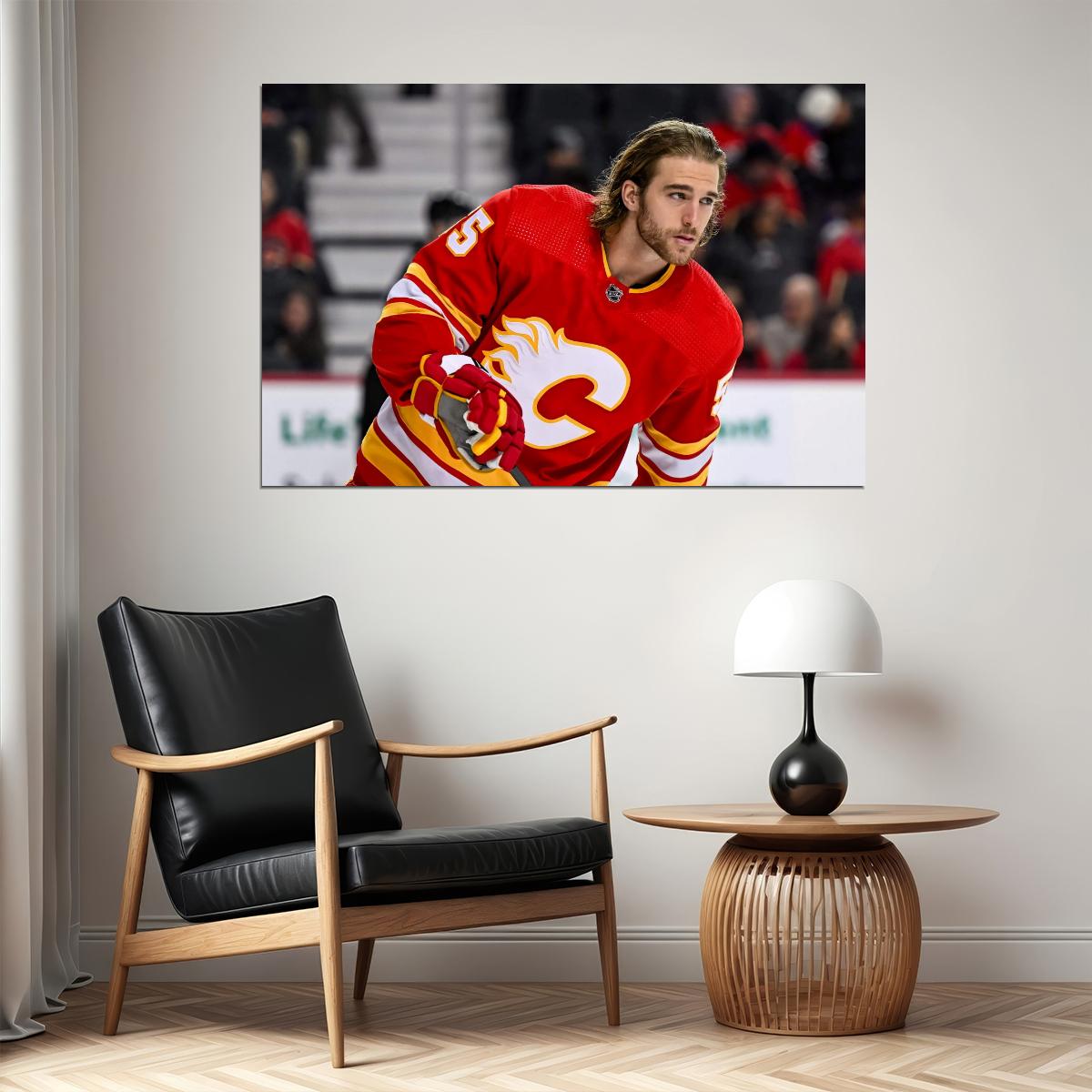 Noah Hanifin Famous USA Hockey Player Poster North America Hockey HD Photo Print - xonomax