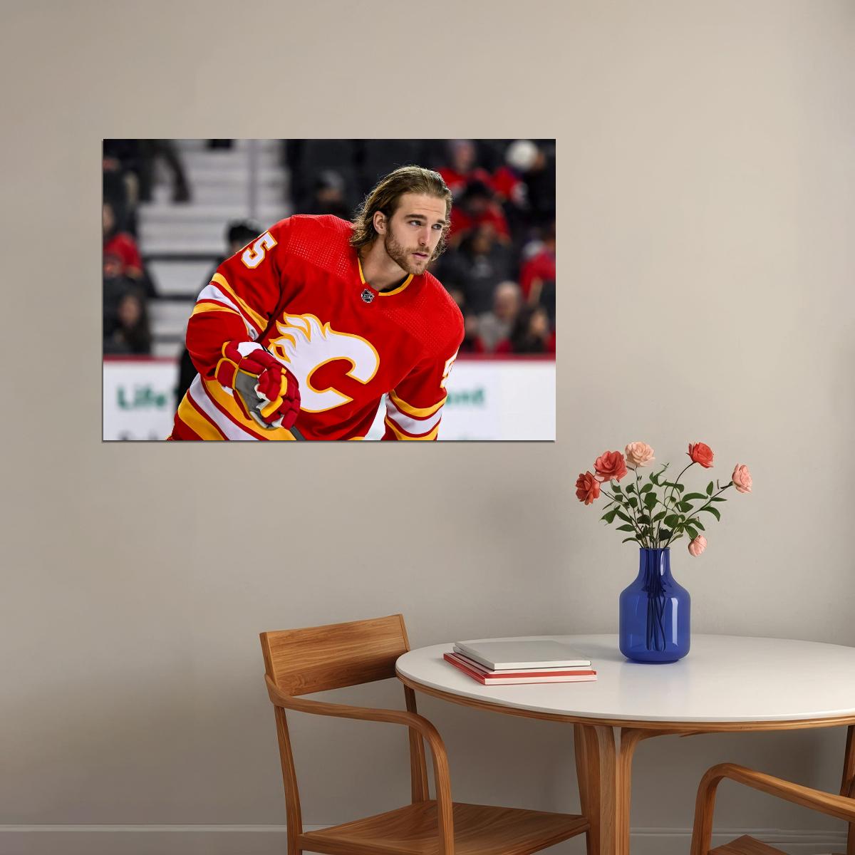 Noah Hanifin Famous USA Hockey Player Poster North America Hockey HD Photo Print - xonomax