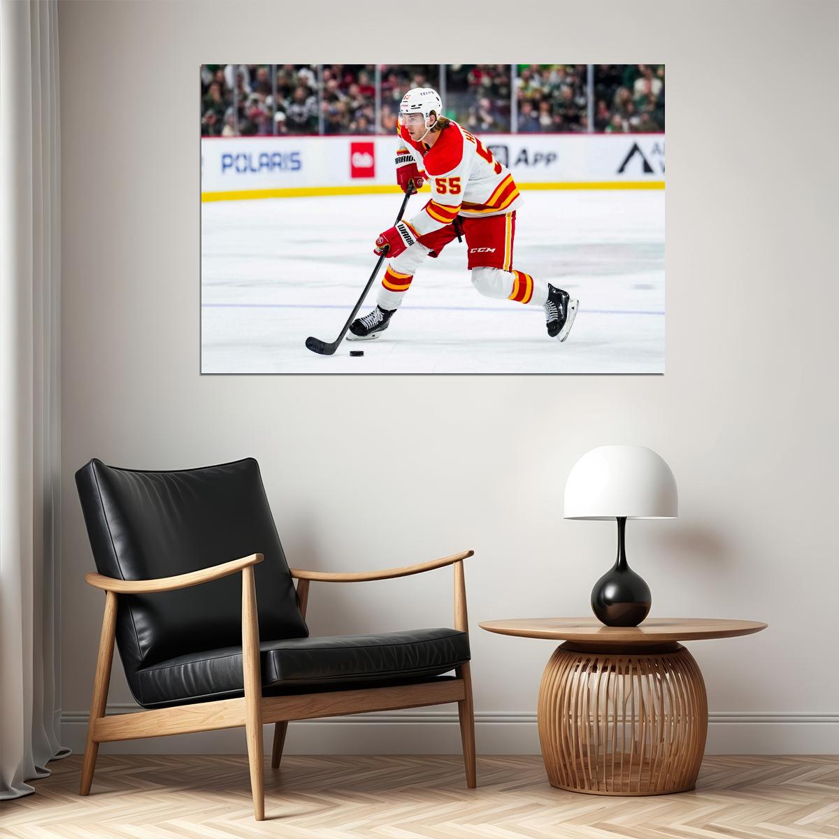 Noah Hanifin Famous USA Hockey Player Poster North America Hockey HD Photo Print - xonomax