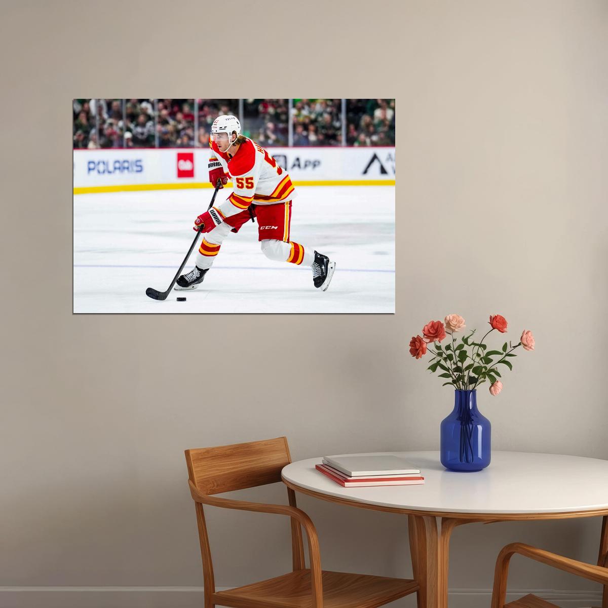 Noah Hanifin Famous USA Hockey Player Poster North America Hockey HD Photo Print - xonomax