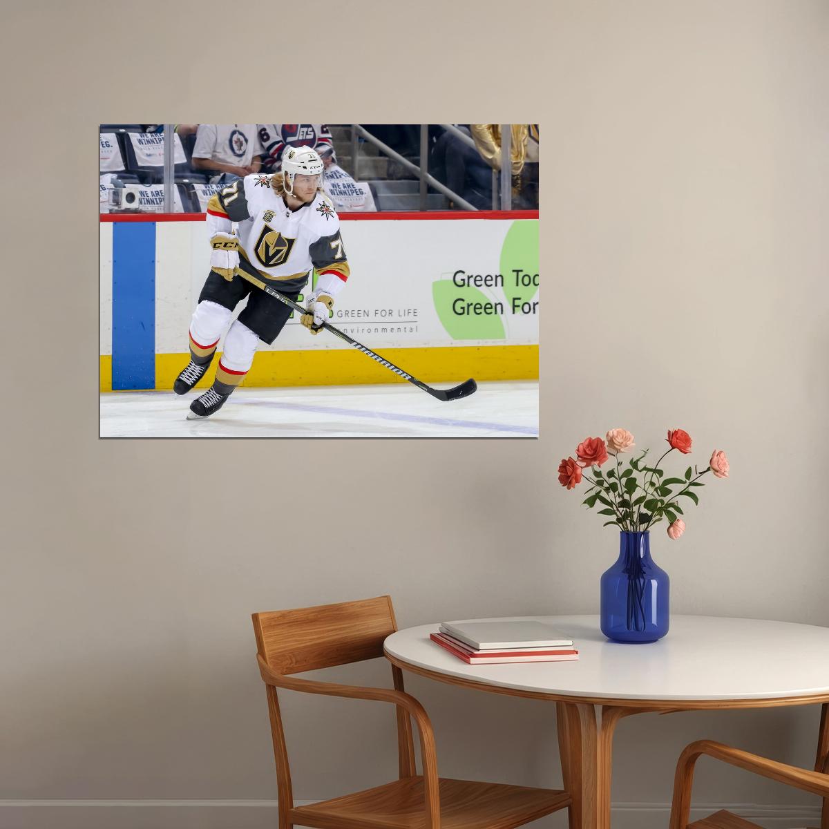 William Karlsson Famous USA Hockey Player Poster North America Hockey HD Photo Print - xonomax