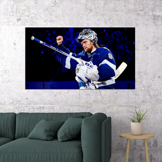 Andrei Vasilevskiy Famous USA Hockey Player Poster North America Hockey HD Photo Print - xonomax