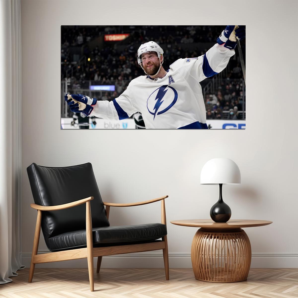 Victor Hedman Famous USA Hockey Player Poster North America Hockey HD Photo Print - xonomax