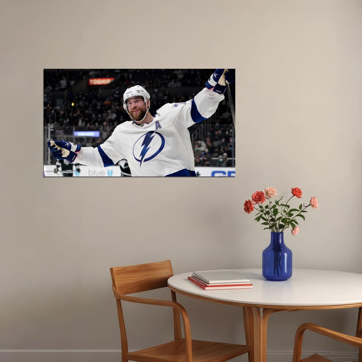 Victor Hedman Famous USA Hockey Player Poster North America Hockey HD Photo Print - xonomax