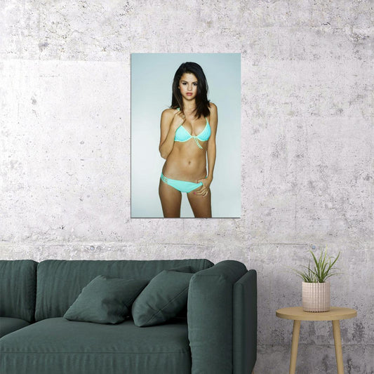 Selena Gomez Spring Breakers Movie Poster Iconic Bikini Photo Sexy Hollywood Star Wall Art Print - xonomax