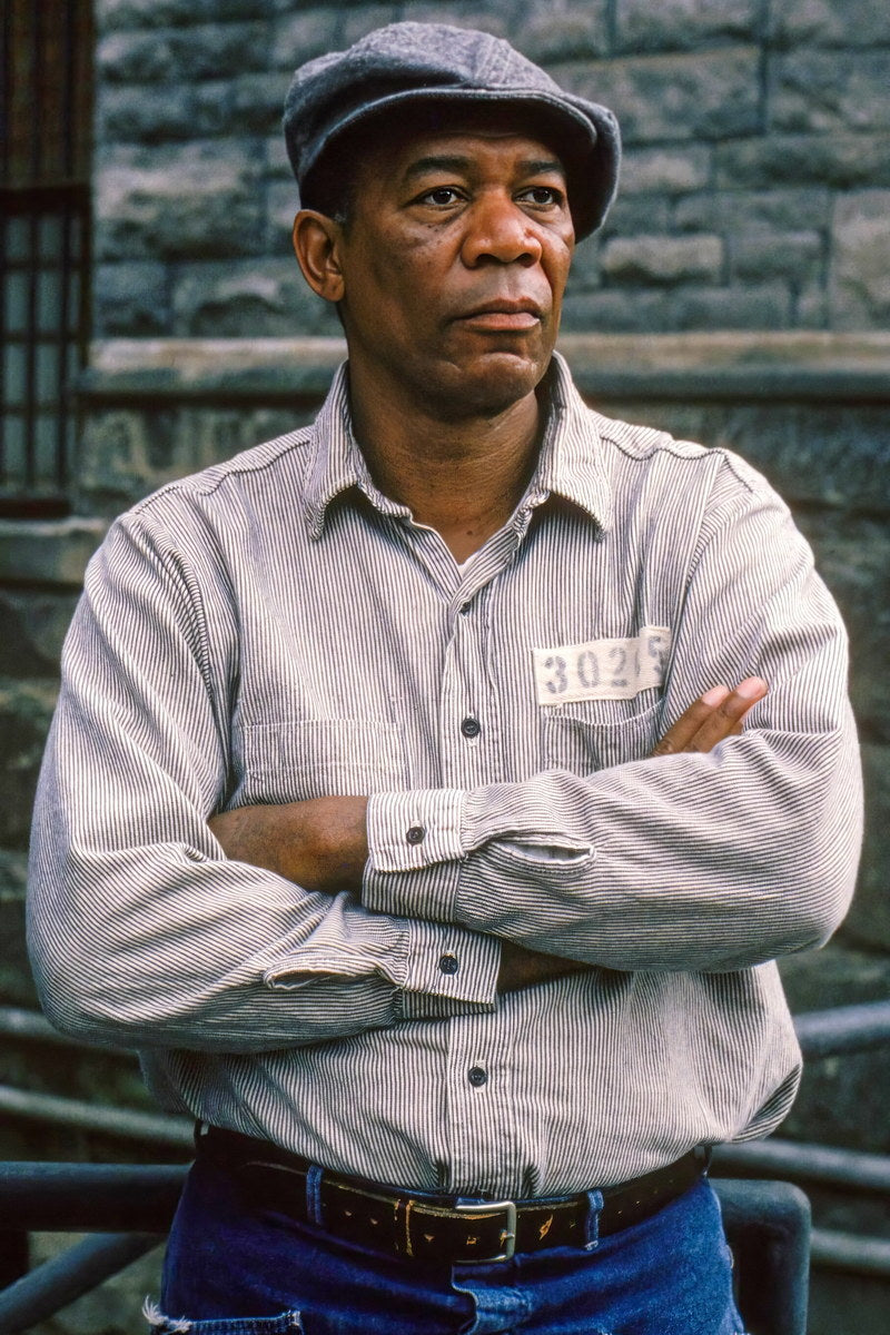 Poster Morgan Freeman Red The Shawshank Redemption 1994 Movie