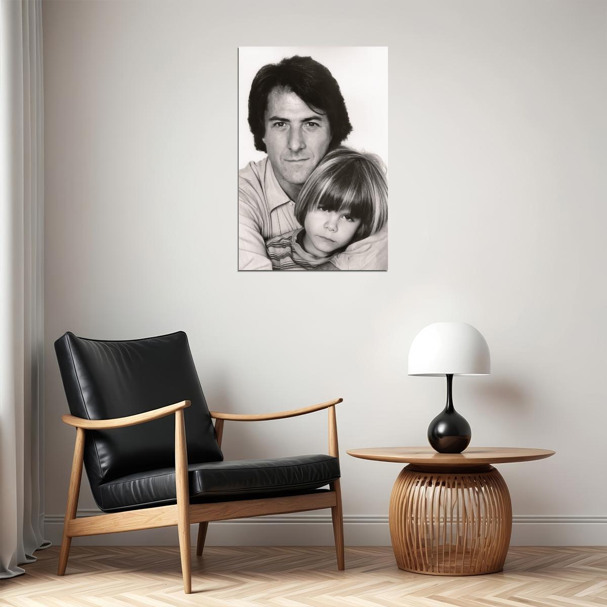 Dustin Hoffman Kramer vs. Kramer 1979 Movie Poster Ted Kramer Oscar-Winning Drama Film Wall Art Print - xonomax