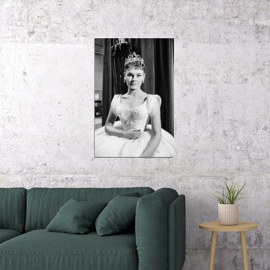 Judi Dench Early Career Vintage Poster Classic Actress Photo Print British Cinema Icon Wall Art - xonomax