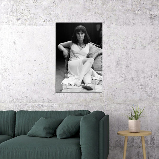 Helen Mirren Classic Portrait Poster Iconic British Actress 1970s Film Star Vintage Elegance Fashion Icon Wall Art Print Old Hollywood Aesthetic Wall Decor - xonomax