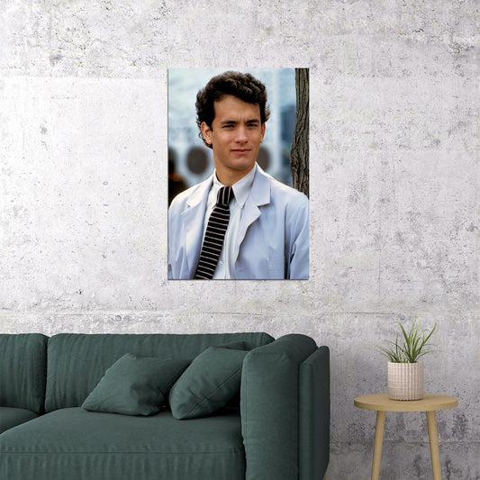 Tom Hanks 90s Photo Poster Iconic Hollywood Film Star Print Actor Wall Art Old Hollywood Aesthetic Wall Decor - xonomax