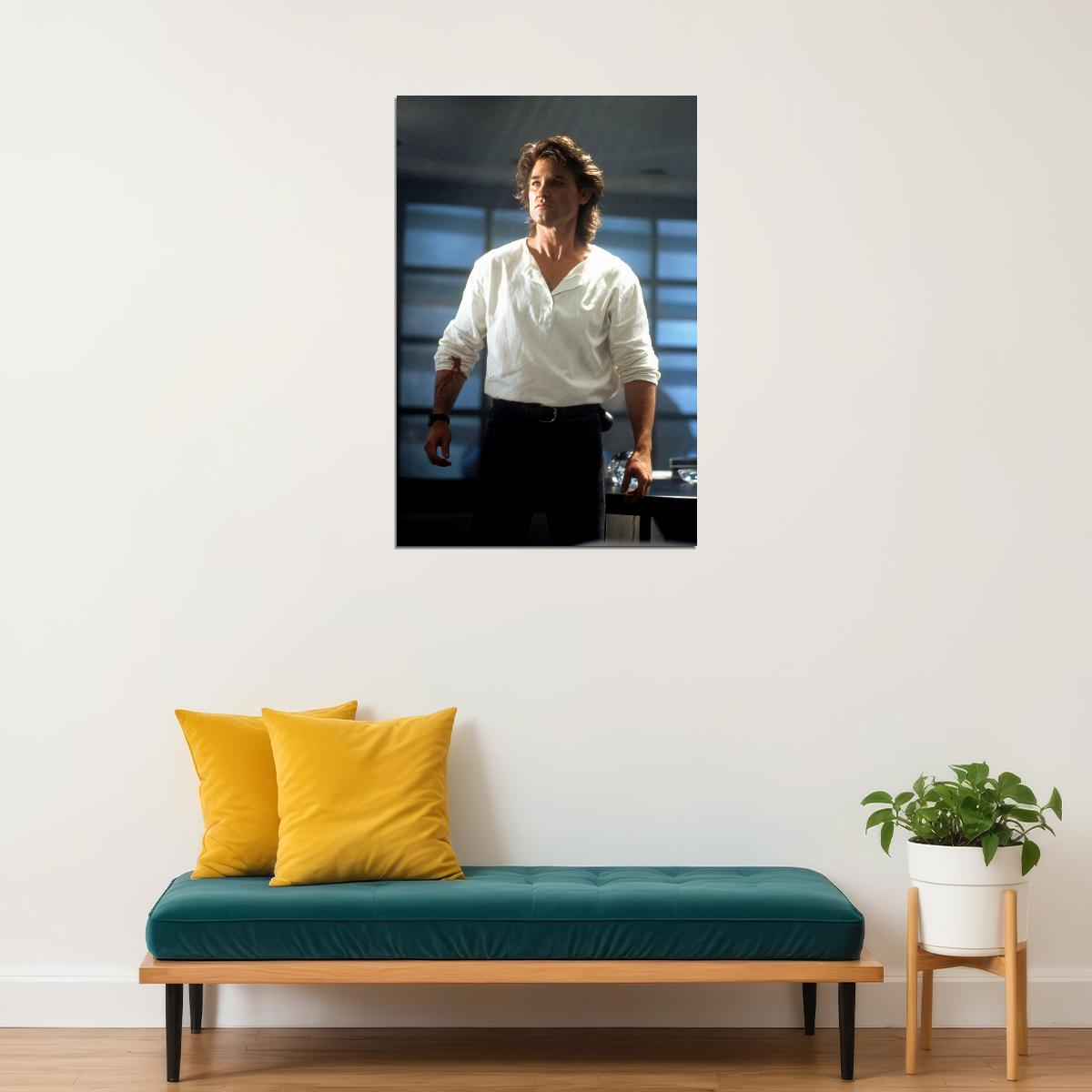 Kurt Russell Tango & Cash Movie Poster 1989 Iconic Action Comedy Film Classic Hollywood Star Wall Art Print Old Hollywood Aesthetic Wall Decor - xonomax