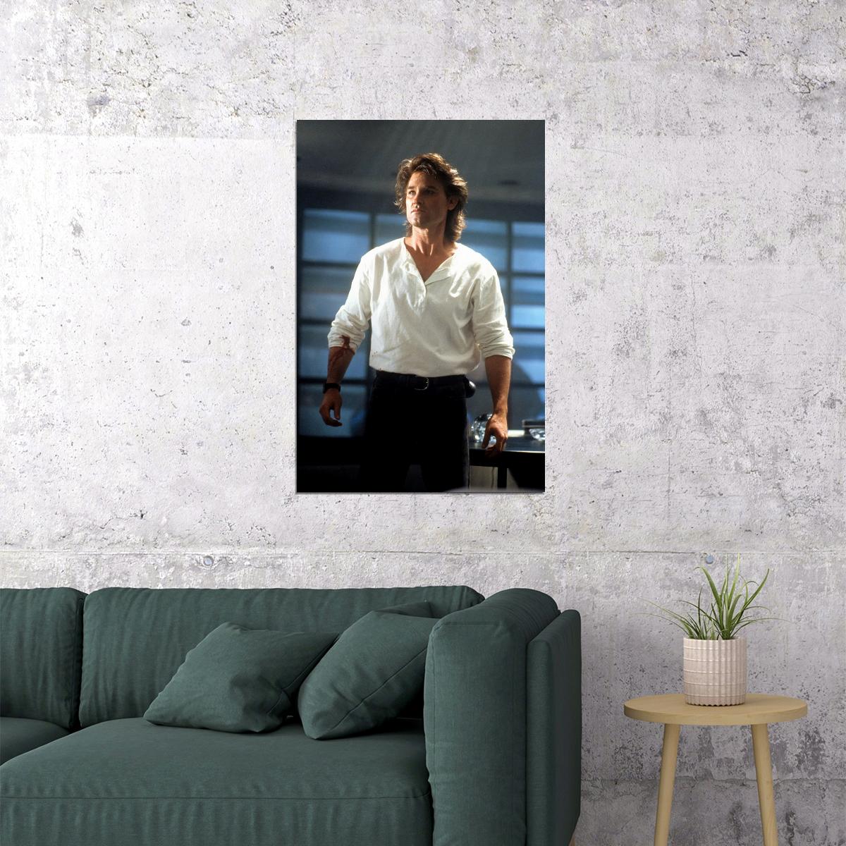 Kurt Russell Tango & Cash Movie Poster 1989 Iconic Action Comedy Film Classic Hollywood Star Wall Art Print Old Hollywood Aesthetic Wall Decor - xonomax