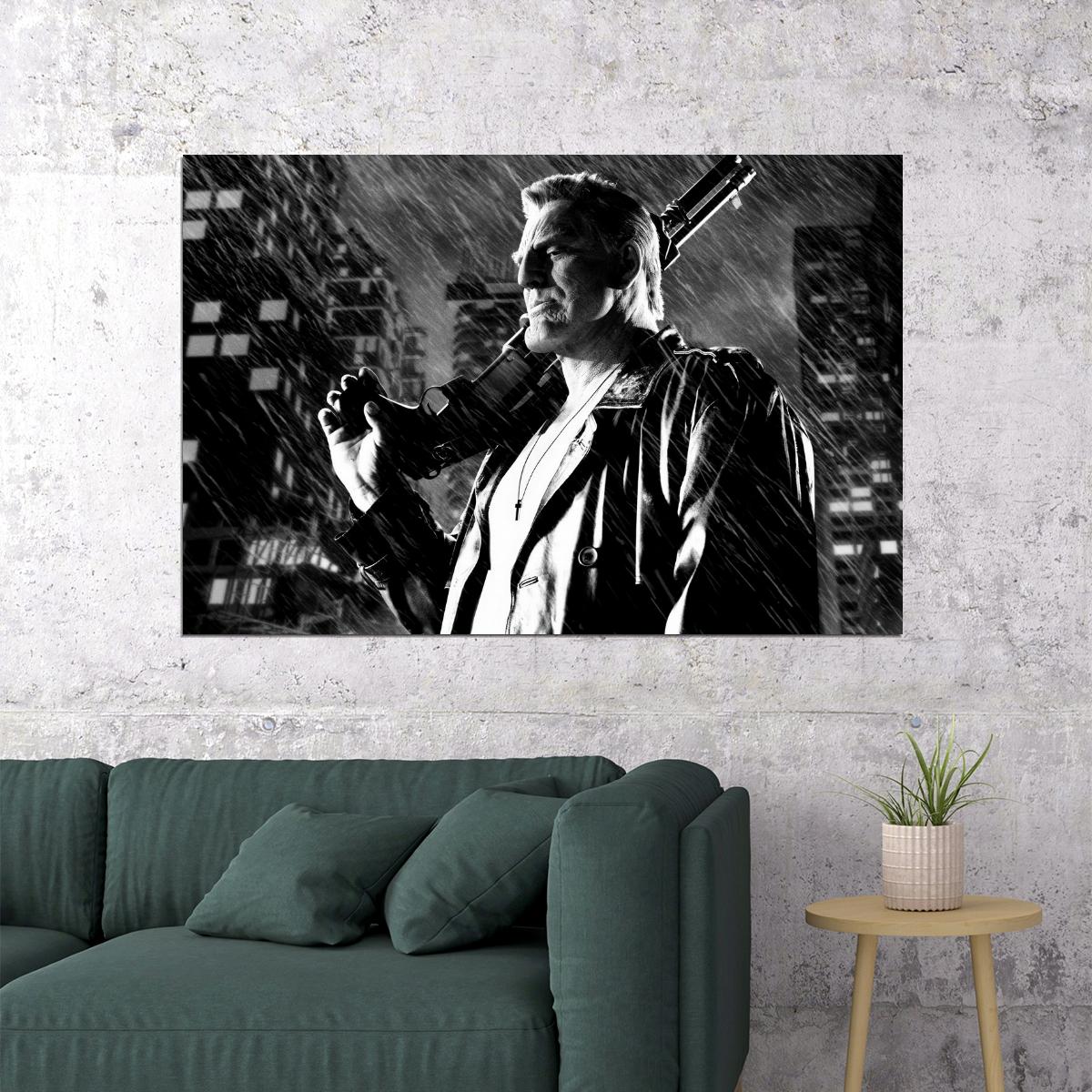 Mickey Rourke Movie Poster 2010 Iconic Comics Villain Whiplash Character Hollywood Actor Wall Art Print Old Hollywood Aesthetic Wall Decor - xonomax