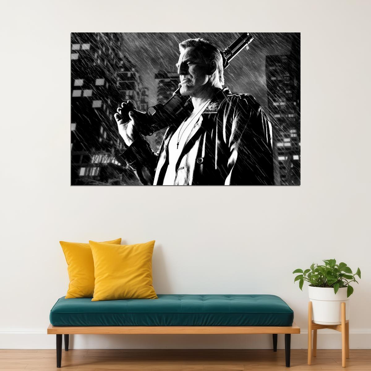 Mickey Rourke Movie Poster 2010 Iconic Comics Villain Whiplash Character Hollywood Actor Wall Art Print Old Hollywood Aesthetic Wall Decor - xonomax