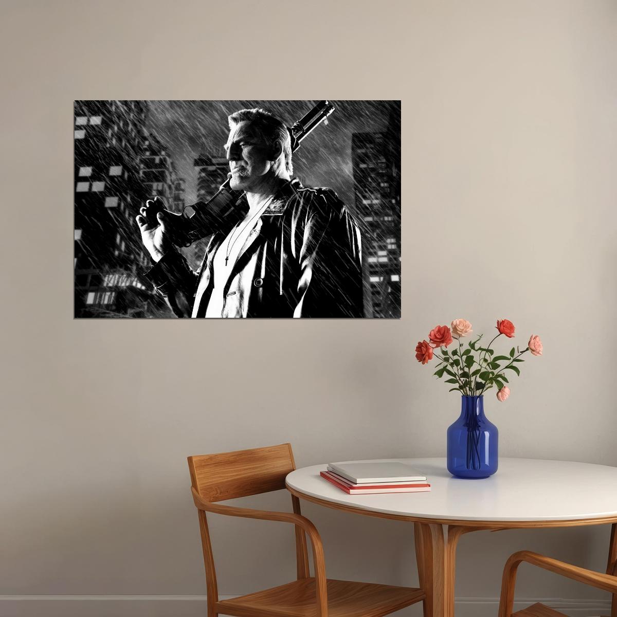 Mickey Rourke Movie Poster 2010 Iconic Comics Villain Whiplash Character Hollywood Actor Wall Art Print Old Hollywood Aesthetic Wall Decor - xonomax