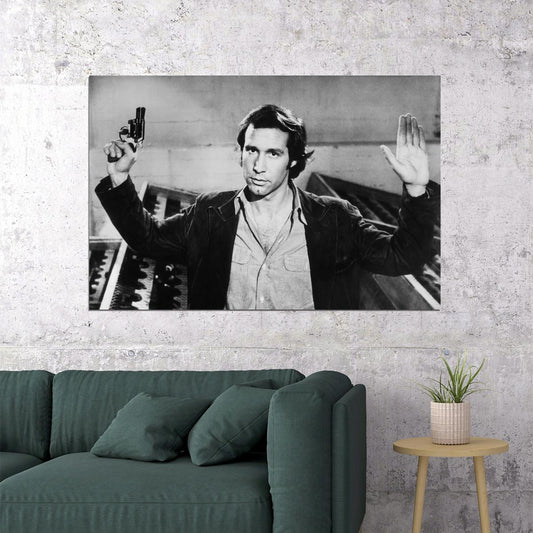 Chevy Chase Fletch Movie Poster 1985 Iconic Comedy Film Character Classic Hollywood Actor Wall Art Print Old Hollywood Aesthetic Wall Decor - xonomax