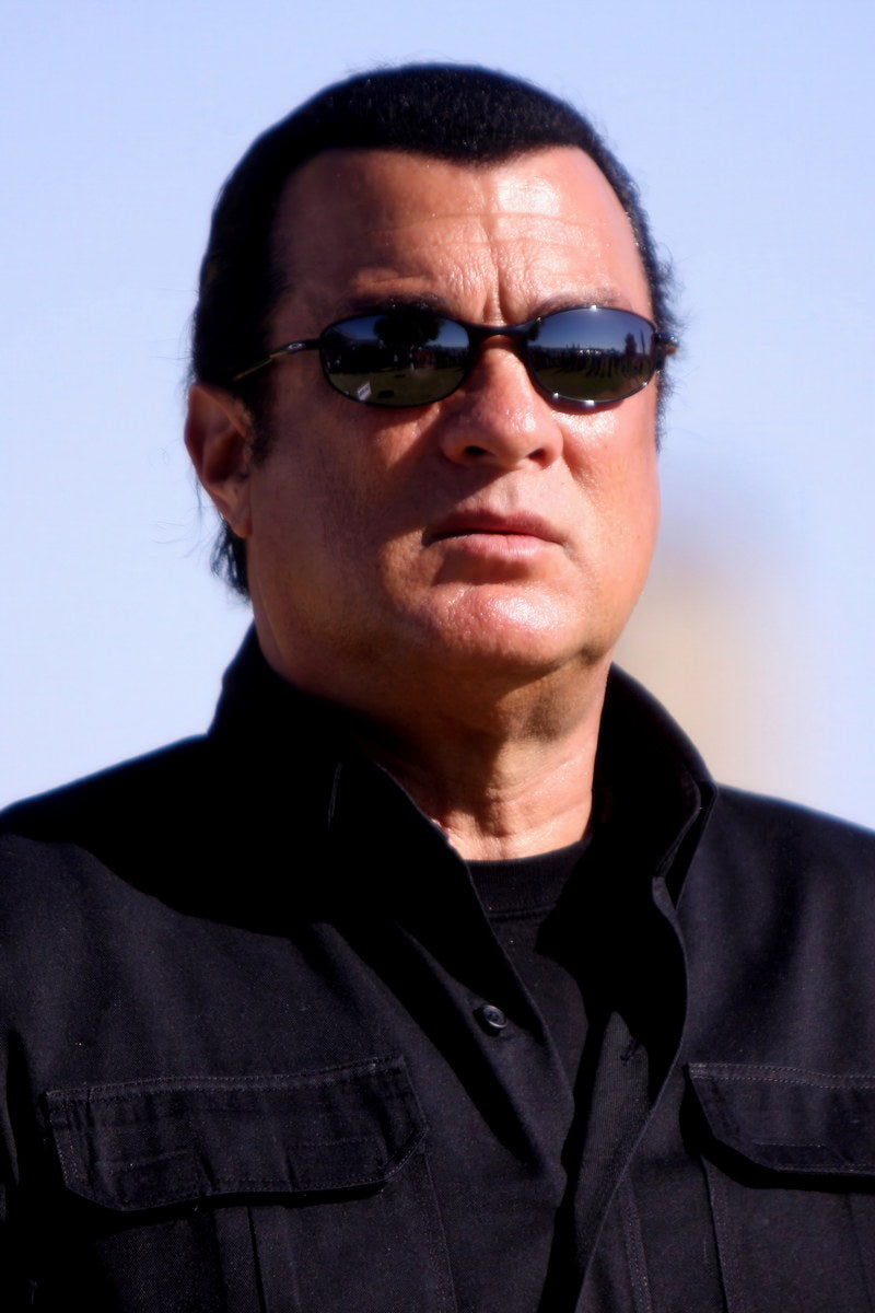Steven Seagal Modern Portrait Poster Legendary Action Star Recent Photo Hollywood Martial Arts Icon Wall Art Print Old Hollywood Aesthetic Wall Decor - xonomax