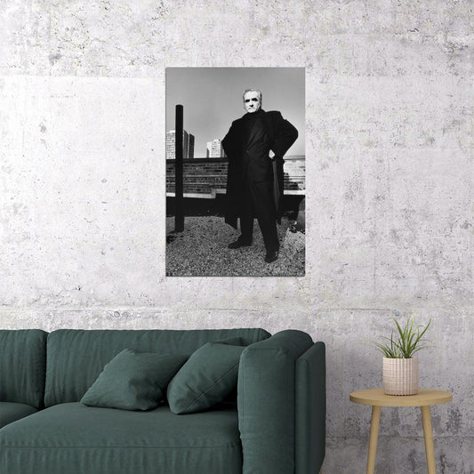 Martin Scorsese Modern Portrait Poster Legendary Director Hollywood Filmmaker Cinematic Icon Wall Art Print Old Hollywood Aesthetic Wall Decor - xonomax
