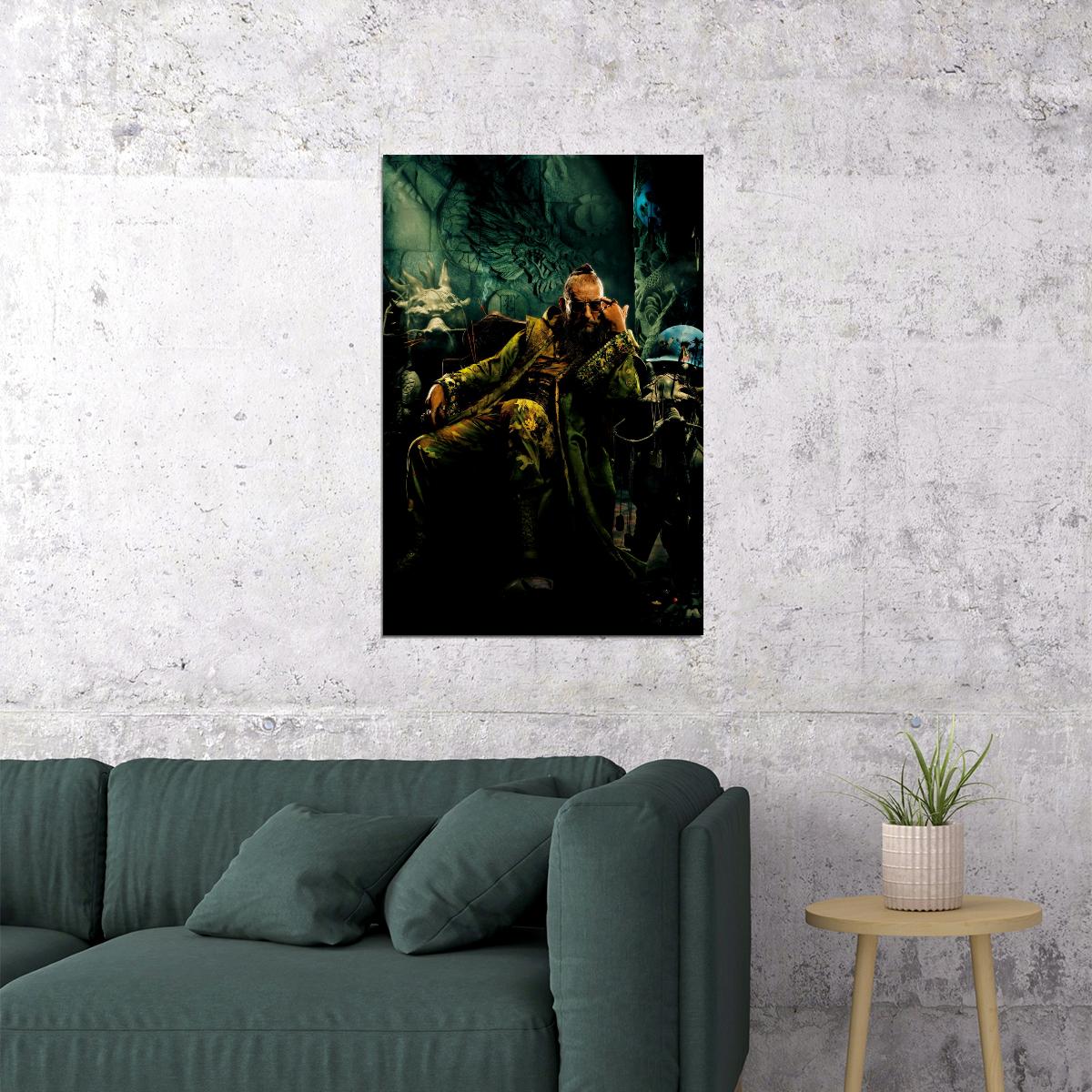 Ben Kingsley Trevor Slattery Movie Poster Iconic Hollywood Actor Wall Art Print Old Hollywood Aesthetic Wall Decor - xonomax