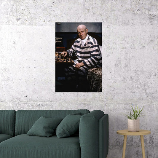 Gene Hackman Lex Luthor Movie Poster Iconic Villain Character Classic Superhero Film Hollywood Wall Art Print Old Hollywood Aesthetic Wall Decor - xonomax