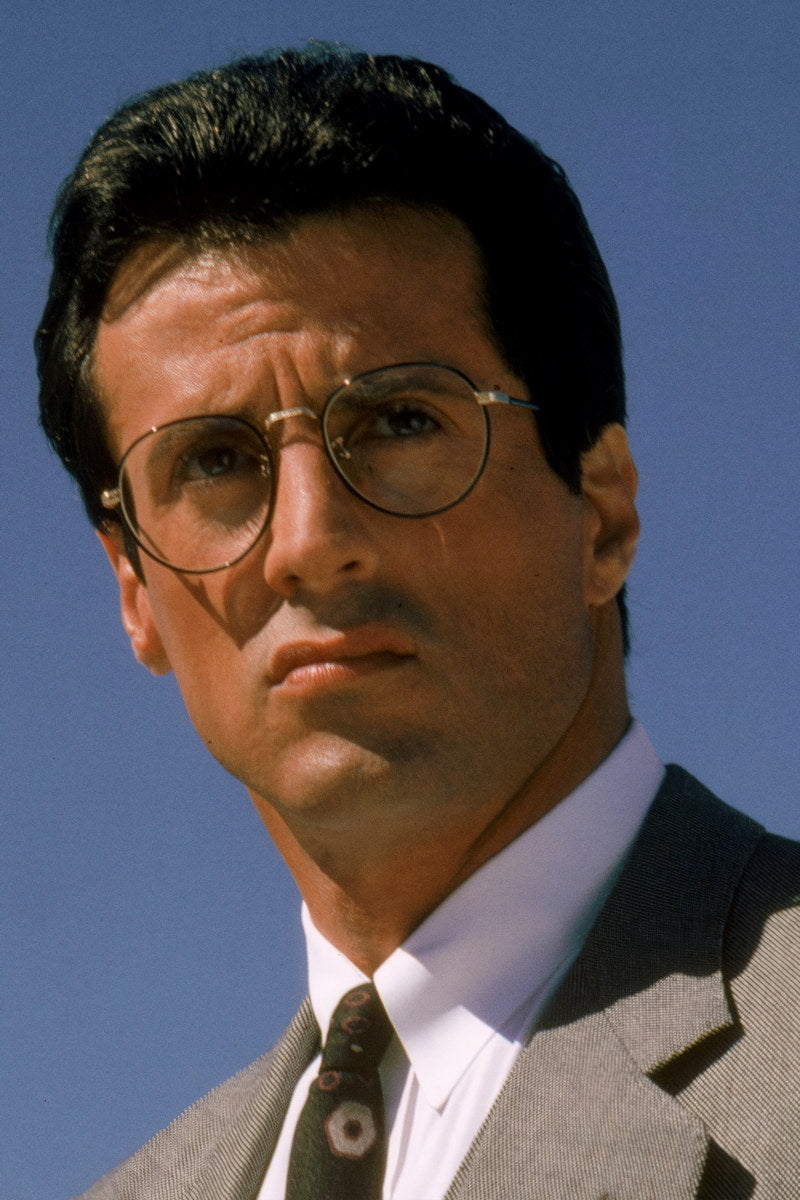 Sly Sylvester Stallone Detective Portrait Poster Classic Crime Film Look Hollywood Actor Iconic Wall Art Print Old Hollywood Aesthetic Wall Decor - xonomax
