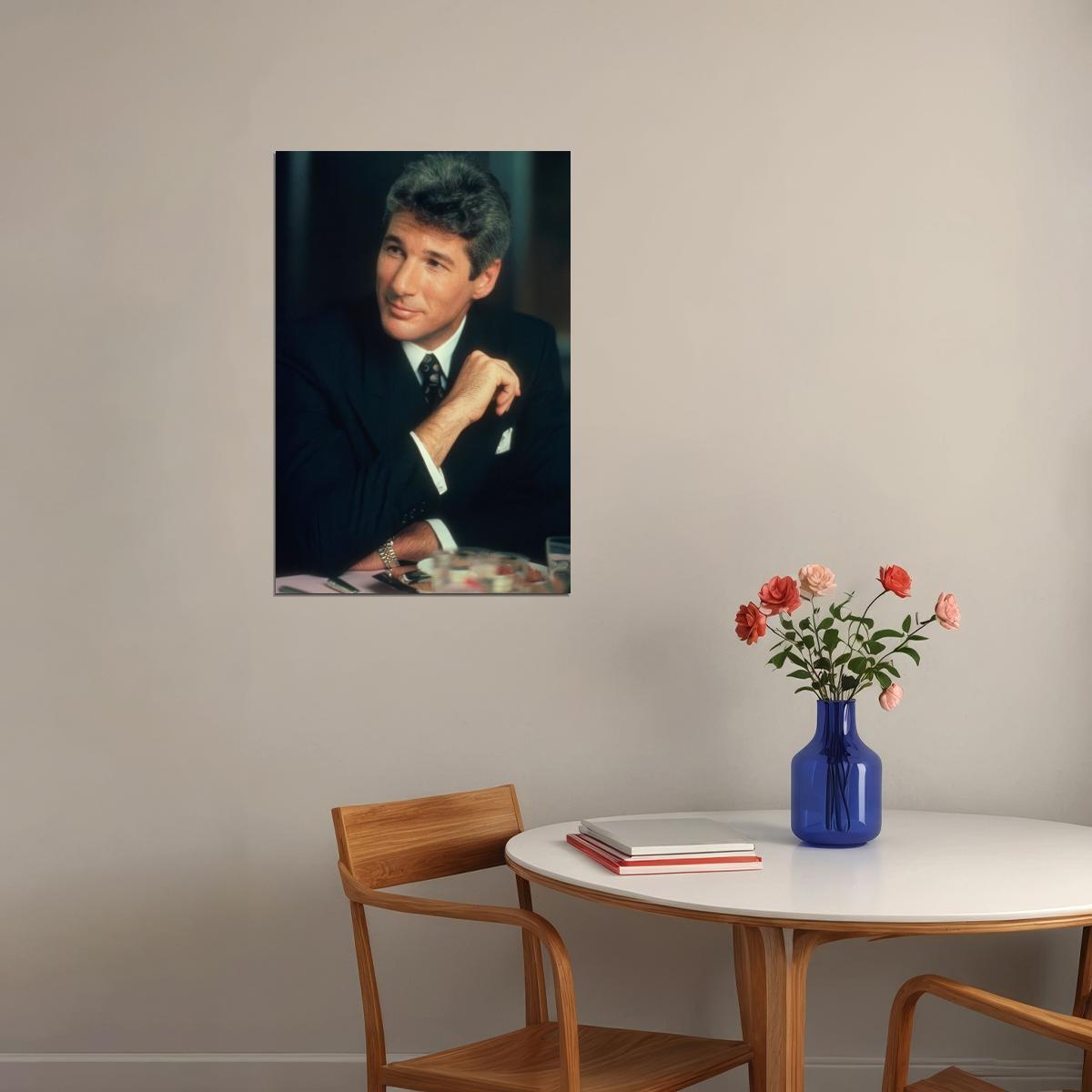 Richard Gere Pretty Woman Movie Poster Iconic 1990s Romantic Comedy Film Wall Art Print Old Hollywood Aesthetic Wall Decor - xonomax
