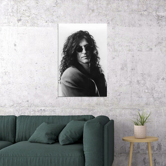 Howard Stern Black And White Vintage Portrait Poster Private Parts Movie Print Iconic Radio Host Wall Art Old Hollywood Aesthetic Wall Decor - xonomax