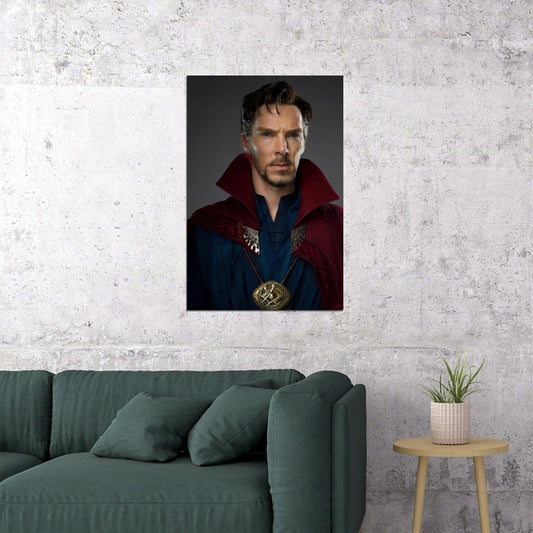 Benedict Cumberbatch Doctor Strange Movie 2010s Photo Poster Superhero Wall Art Print Old Hollywood Aesthetic Wall Decor - xonomax