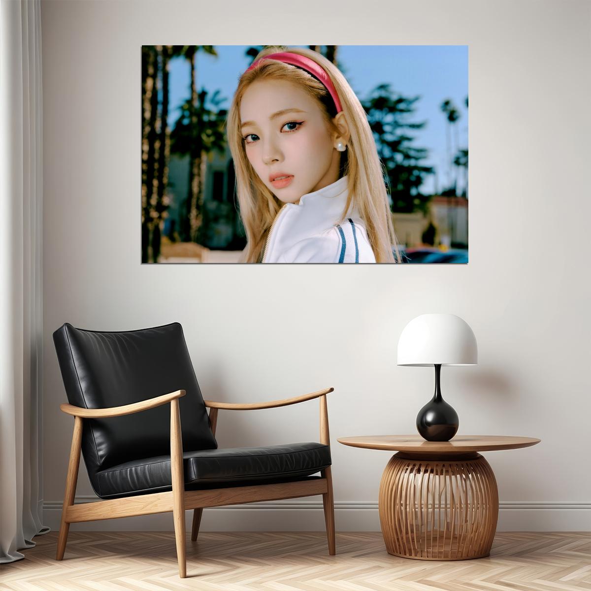 aespa Karina Spicy Concept Photo Music Poster Wall Art K-pop Idol Print Bold Aesthetic Vibrant Fashion Trendy Room Decoration For Fans