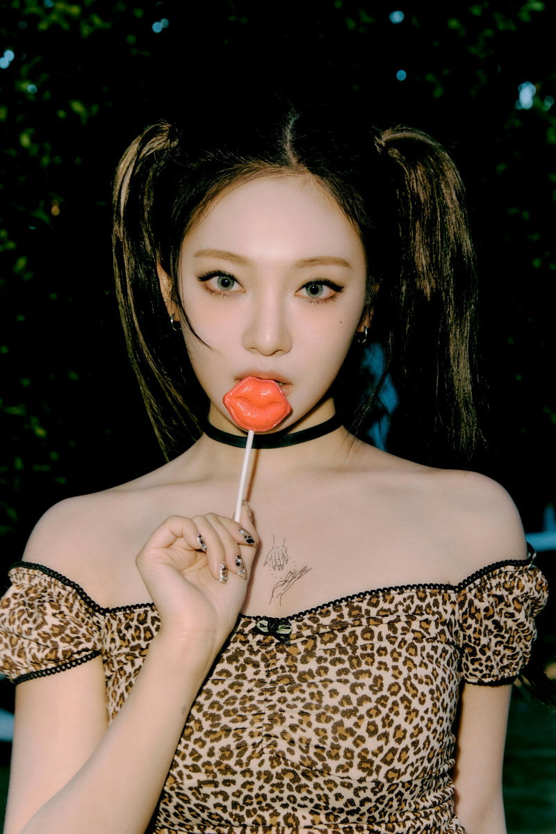 Ningning from aespa Spicy Concept Photo Music Poster Wall Art Print K-pop Aesthetic Vibrant Fashion Trendy Room Decoration For Fans - xonomax