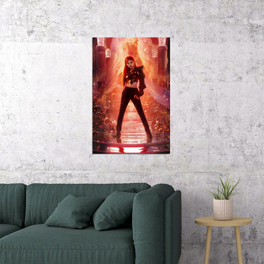 aespa Ningning Next Level Album Teaser Photo K-pop Music Poster Photocard Aesthetic Female Idol Fashion Print Trendy Girl Group Wall Art - xonomax