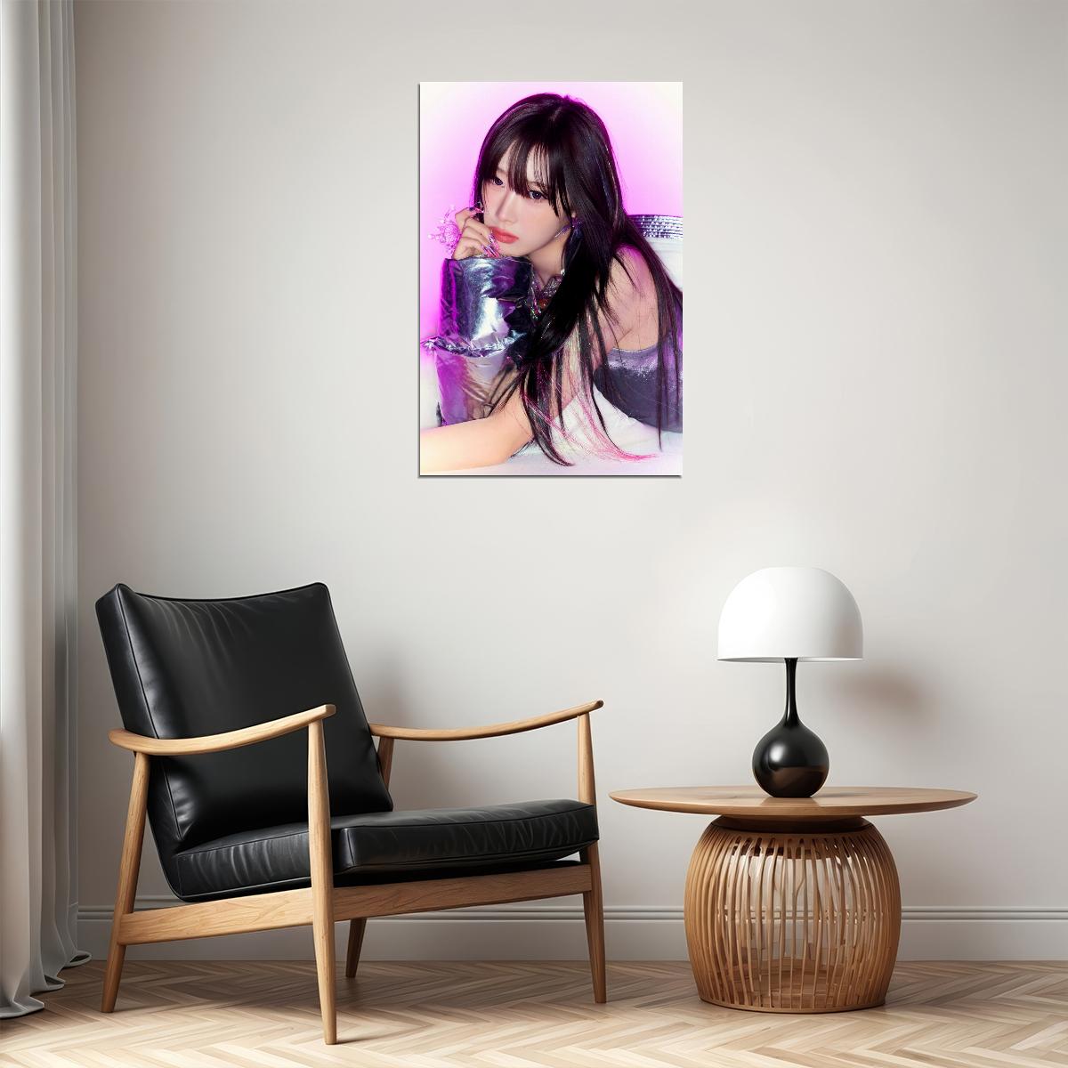 aespa Giselle Supernova MV Teaser Photos Armageddon K-pop Music Poster Y2K Futuristic Style Aesthetic Female Idol Fashion Print Iconic Girl Group Wall Art - xonomax