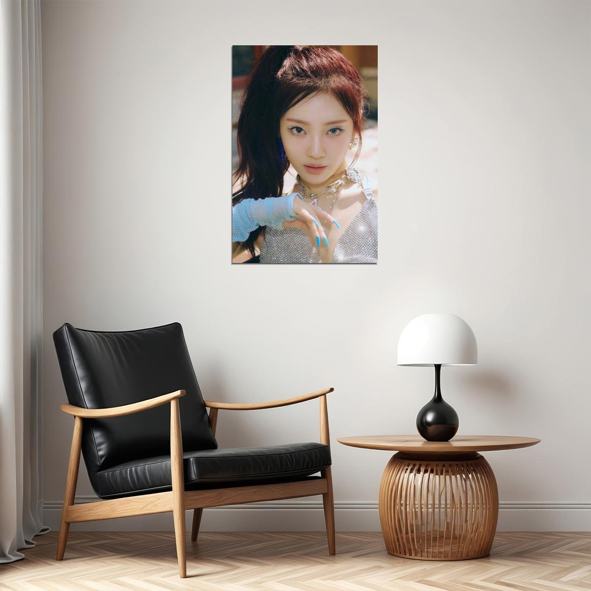 aespa Ningning Supernova MV Teaser Photos Armageddon K-pop Music Poster Futuristic Aesthetic Female Idol Fashion Print Iconic Girl Group Wall Art