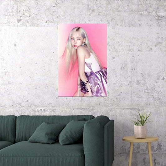 aespa Winter Supernova MV Teaser Photos Armageddon K-pop Music Poster Bold Neon Aesthetic Female Idol Fashion Print Trendy Girl Group Wall Art - xonomax