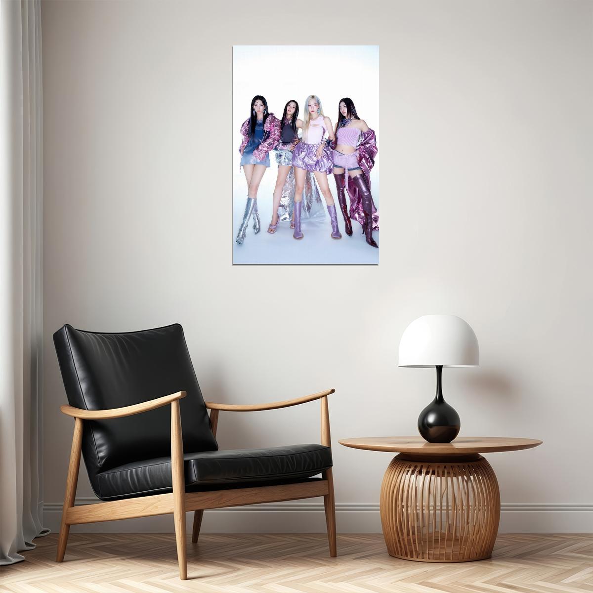 aespa Karina Winter Giselle Ningning Supernova K-pop Music Poster Aesthetic Female Idol Fashion Print Trendy Girl Group Wall Art