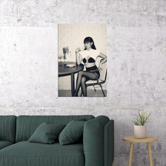 BLACKPINK JENNIE Single Mantra Viral Photo Music Poster K-Pop Aesthetic K-pop Female Girl Group Korean Fashion Idol Wall Art Print - xonomax