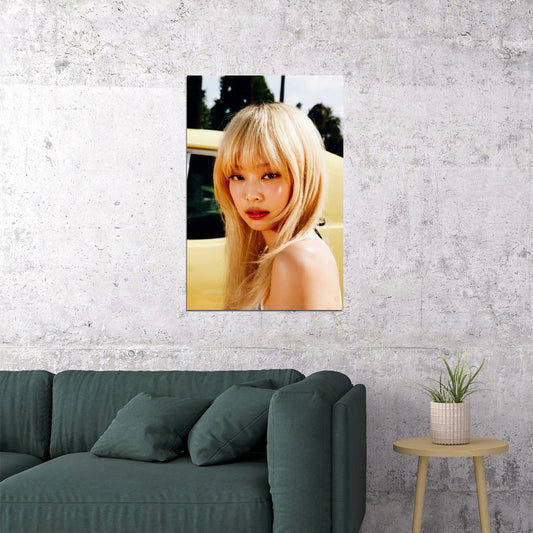 BLACKPINK JENNIE Single Mantra Viral Photo Music Poster K-Pop Aesthetic K-pop Female Girl Group Korean Fashion Idol Wall Art Print - xonomax