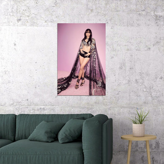 LISA BLACKPINK Angel Fashion Show Photo Poster K-Pop Aesthetic K-pop Female Girl Group Korean Fashion Sexy Idol Wall Art Print - xonomax