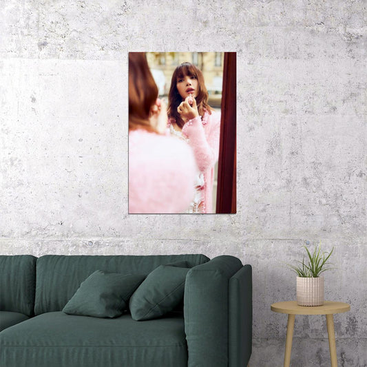 LISA BLACKPINK Photo Music Poster K-Pop Aesthetic K-pop Female Girl Group Korean Fashion Idol Wall Art Print - xonomax