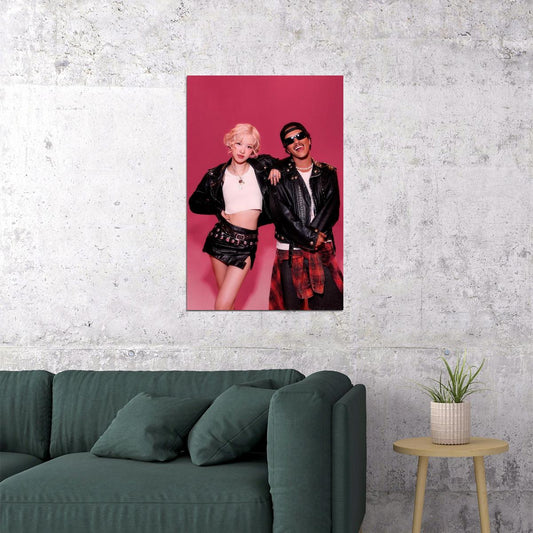 Blackpink ROSE APT Music Poster Pre Release Single Concept Teasers KPop Aesthetic K-pop Female Girl Group Wall Art Print - xonomax