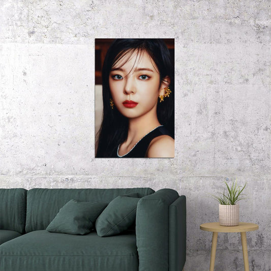 ITZY Lia GOLD Concept Photo Viral K-pop Music Poster Streetwear Aesthetic Female Korean Idol Fashion Print Trendy Girl Group Wall Art - xonomax